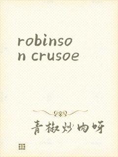 robinson crusoe