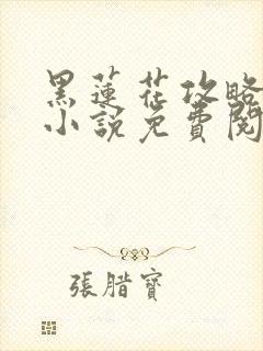 黑莲花攻略手册小说免费阅读