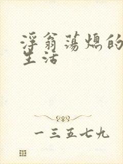 浮翁荡熄的幸福生活