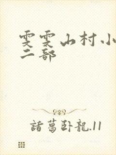 雯雯山村小说第二部
