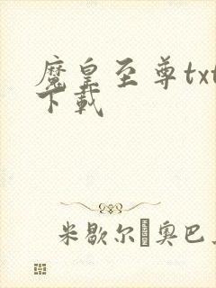 魔皇至尊txt下载