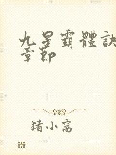 九星霸体诀最近章节