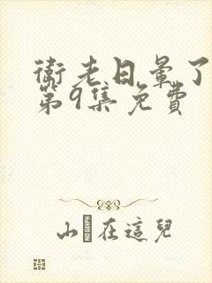 卫老日晕了淑蓉第9集免费