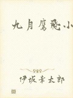 九月鹰飞小说