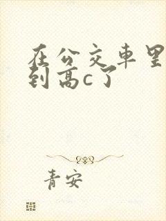 在公交车里c弄到高c了