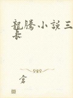 龙腾小说三宝局长