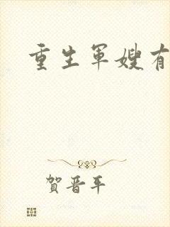 重生军嫂有空间