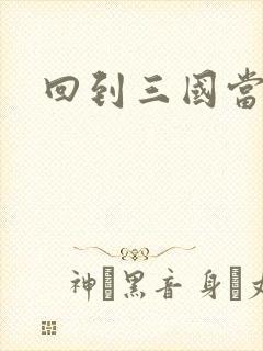 回到三国当军阀