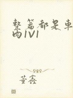 整篇都是车的多肉1V1