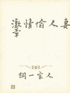 激情偷人妻30章