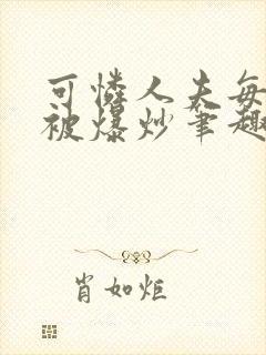 可怜人夫每天都被爆炒笔趣阁封面