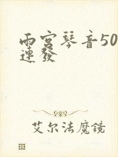 雨宫琴音500连发