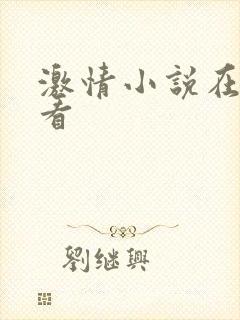 激情小说在线观看