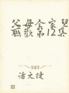 父母全家儿女大联欢第12集