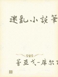 迷乱小说笔趣阁封面