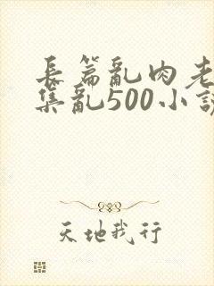 长篇乱肉老师合集乱500小说