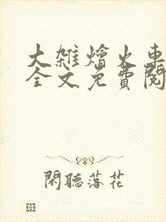 大杂烩火车小说全文免费阅读