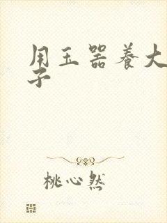 用玉器养大的皇子