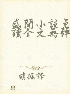 盛开小说免费阅读全文无弹窗