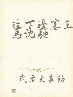 往下边塞玉器骑马沈驰