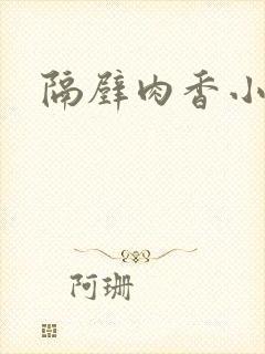 隔壁肉香小说