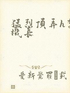 猛烈顶弄h禁欲机长