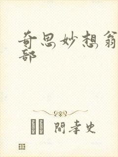 奇思妙想翁十三部