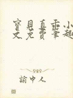 宝贝真乖小说全文免费笔趣阁