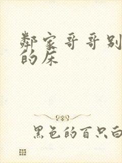 邻家哥哥别上我的床