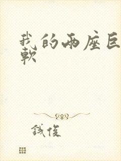 《我的两座巨峰很软》小说封面