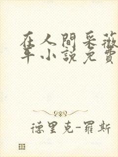 在人间采薇陆三平小说免费阅读