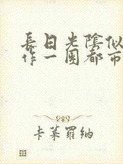 长日光阴似箭乱作一团都市言情