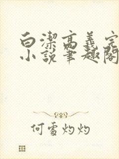 白洁高义完整版小说笔趣阁