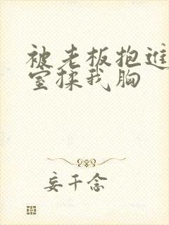 被老板抱进办公室揉我胸