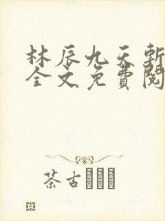 林辰九天斩神诀全文免费阅读笔趣阁