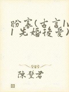 盼寡(古言1v1 先婚后爱)