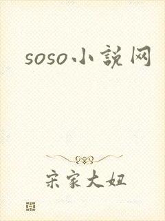 soso小说网封面