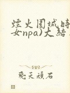 烟火围城时(父女npa)大结局