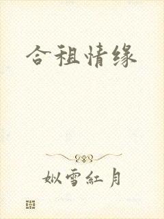 合租情缘