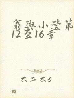 翁与小莹第十部12至16章