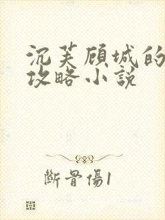 沉芙顾城的优质攻略小说