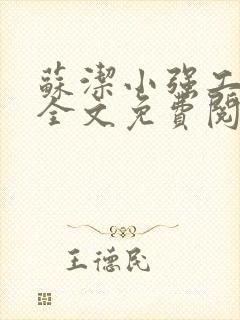 苏洁小强工地情全文免费阅读