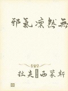 邪气凛然无弹窗