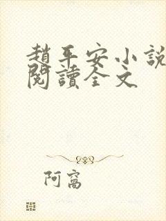 赵平安小说免费阅读全文