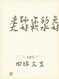 老师你的兔子好大好软水好多