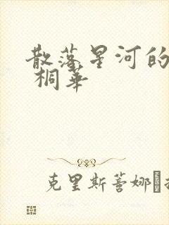 散落星河的记忆 桐华