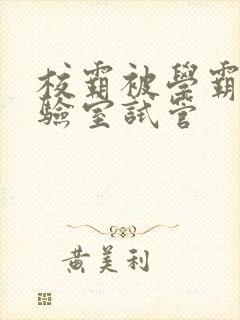 校霸被学霸压实验室试管