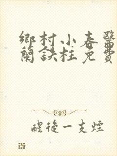 乡村小春医王淑兰铁柱免费阅读全文