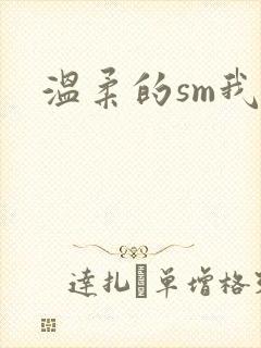 温柔的sm我