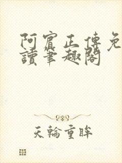 阿宾正传免费阅读笔趣阁